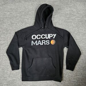 SpaceX Occupy Mars Hoodie Sweatshirt Mens Medium Graphic Fleece Official Rare